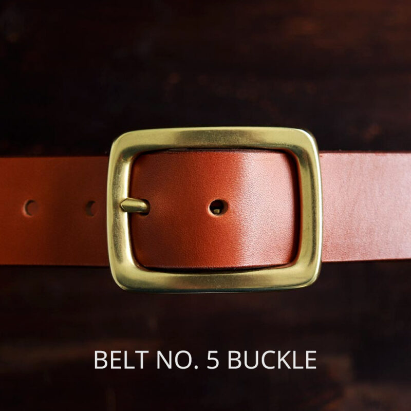 Denim Blue Double Leather Belt