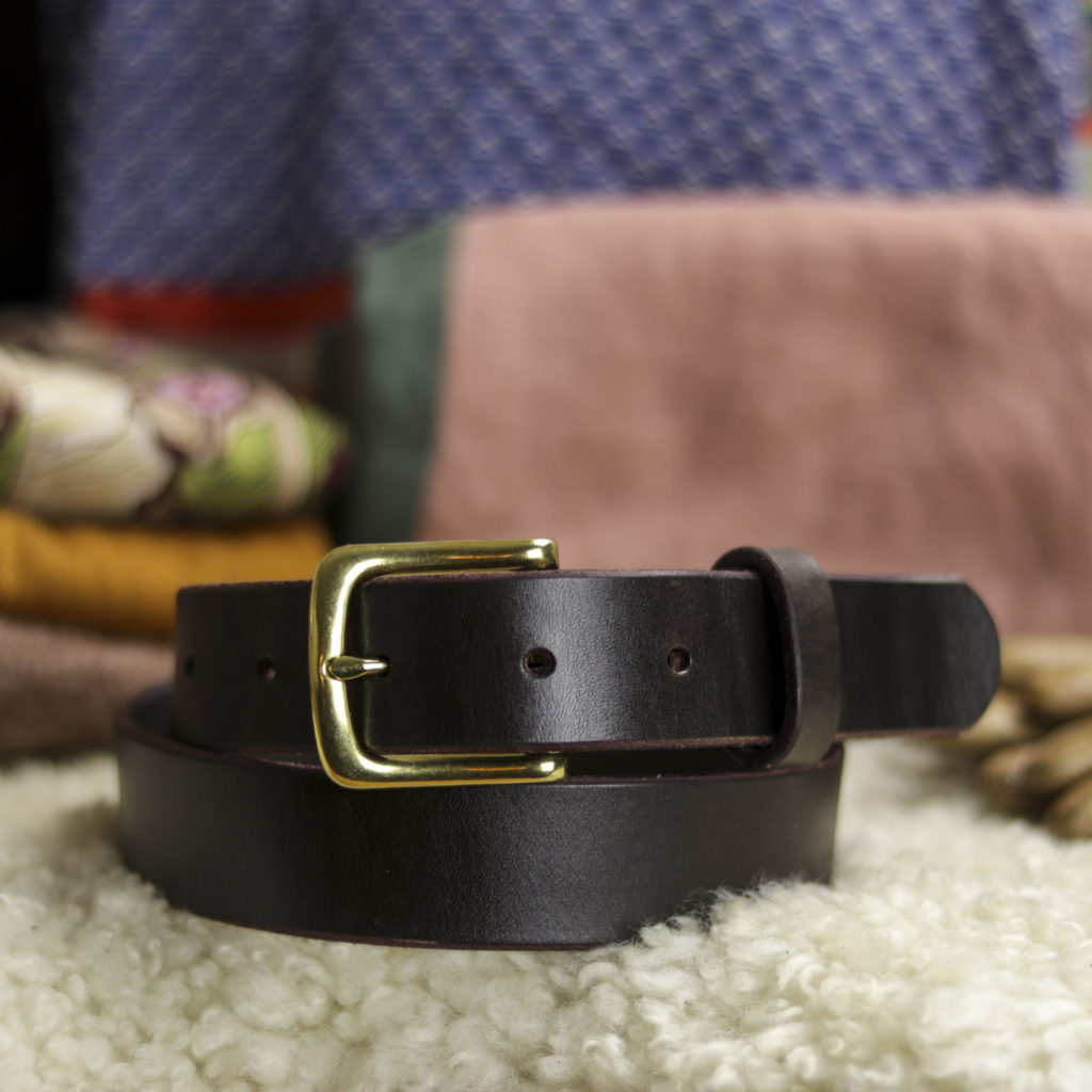 Classic Leather Belt Brown - Nordic EDC