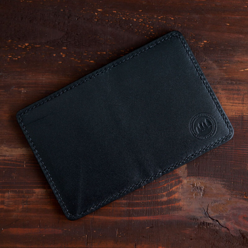 No. 62 Leather Bifold Wallet - Dark Edition