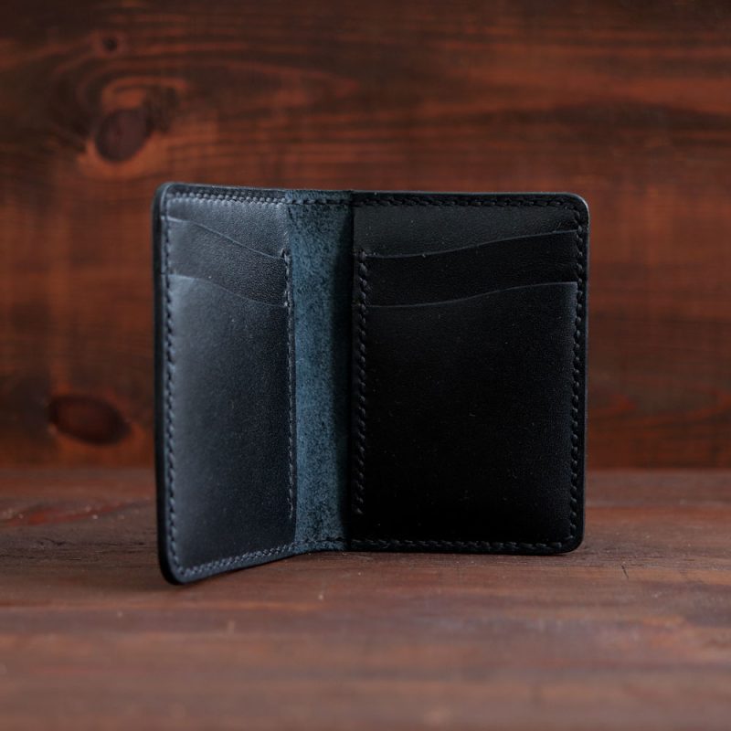 No. 62 Leather Bifold Wallet - Dark Edition