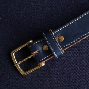Best leather belt for selvedge denim