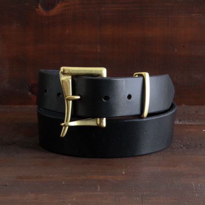 fireman's quick release leather belt