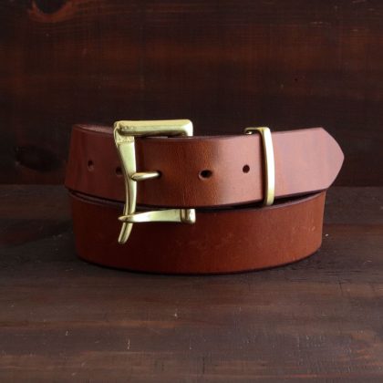fireman's quick release leather belt