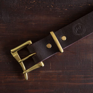 Best leather belt for selvedge denim