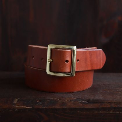 Brown Garrison Leather Belt