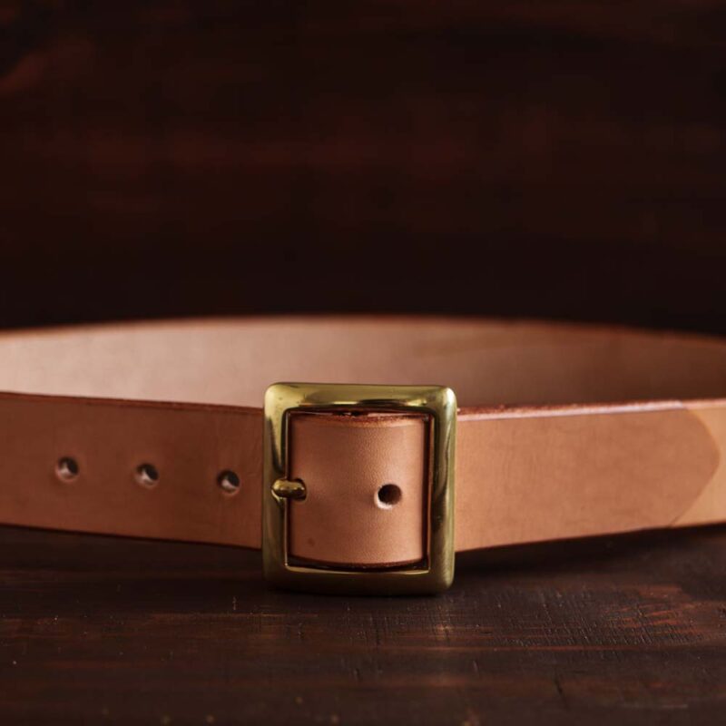 No. 2 Natural Garrison Leather Belt