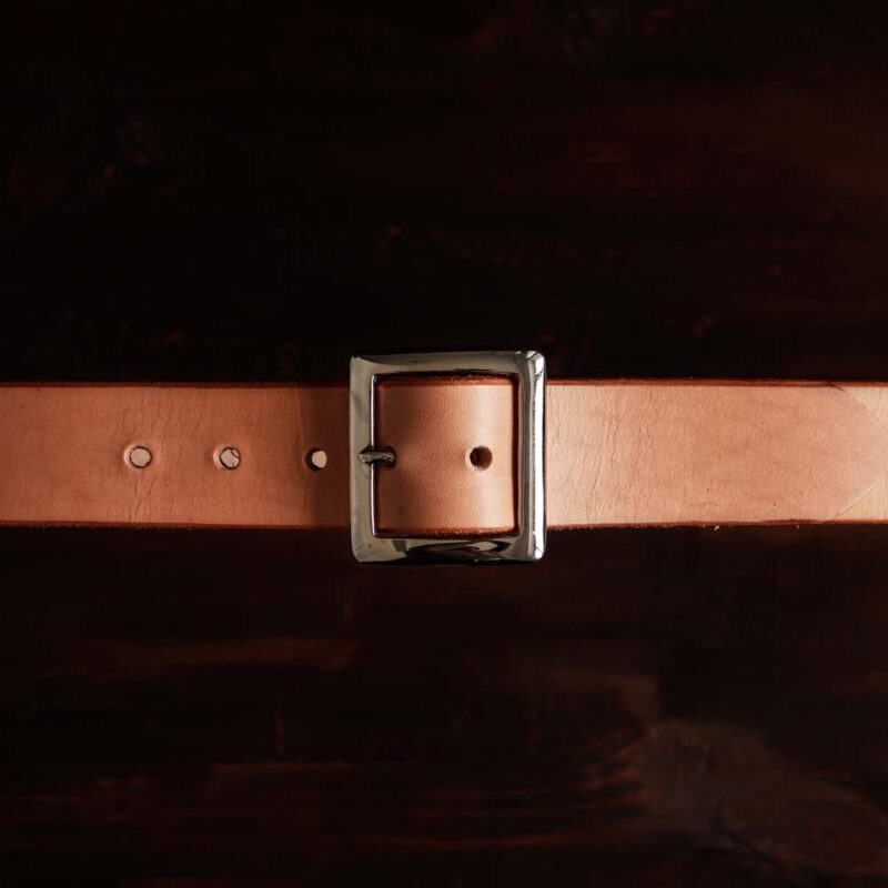 No. 2 Natural Garrison Leather Belt