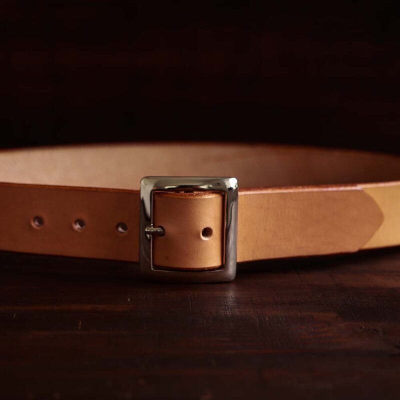 No. 2 Natural Garrison Leather Belt