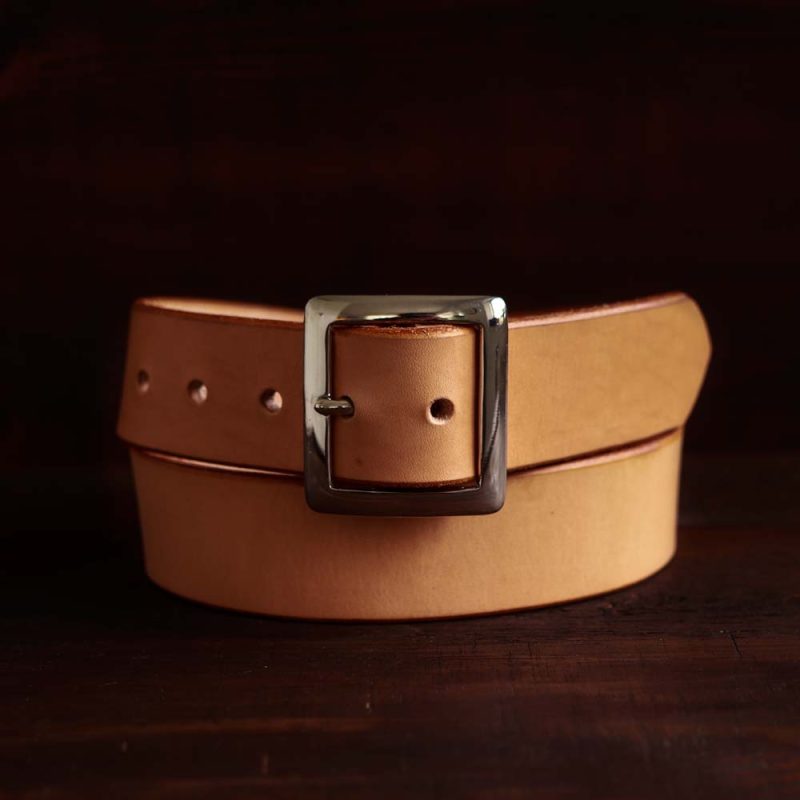 No. 2 Natural Garrison Leather Belt