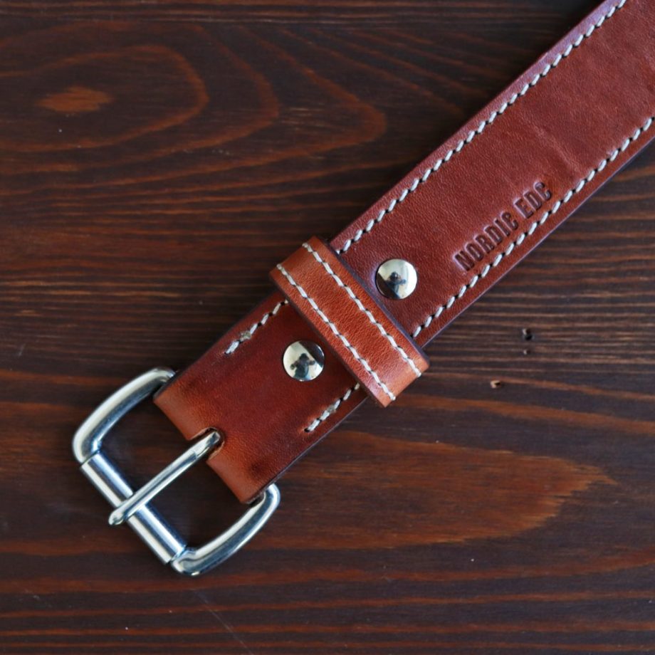 Heirloom Double Leather Belt - Nordic EDC