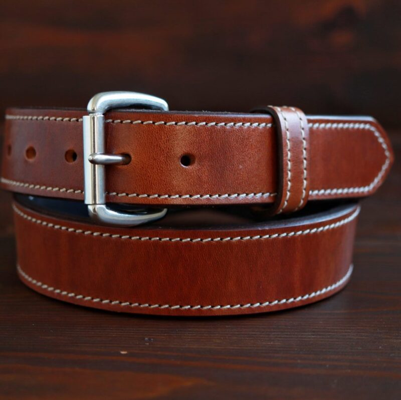 Double Leather Belt