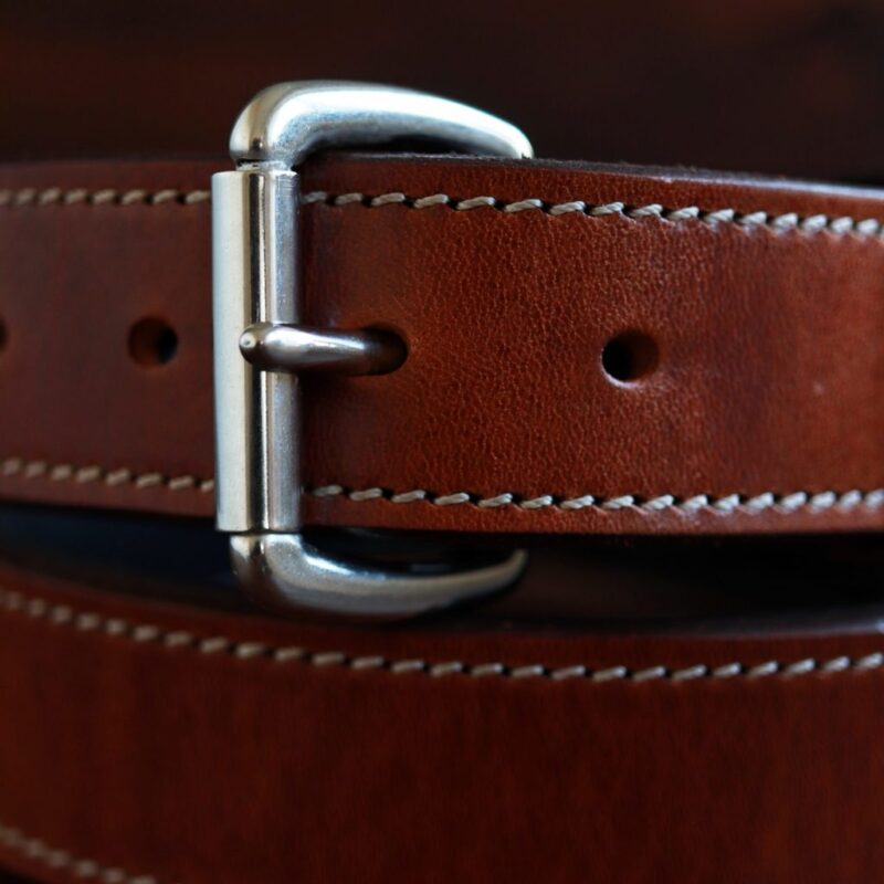 Double Leather Belt