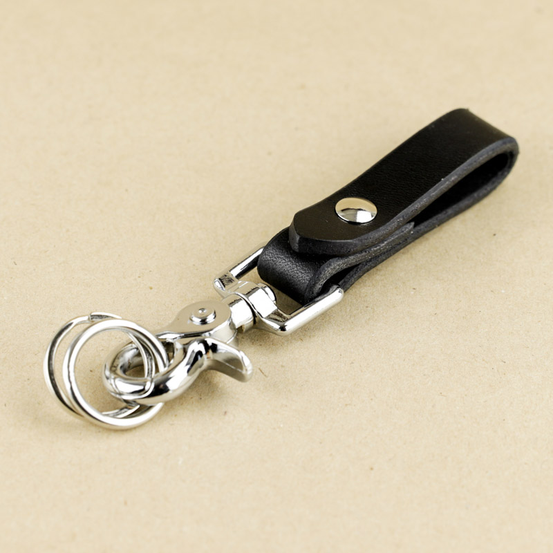 Belt Loop Key Chain – Black Cherry – Buffalo Nickel