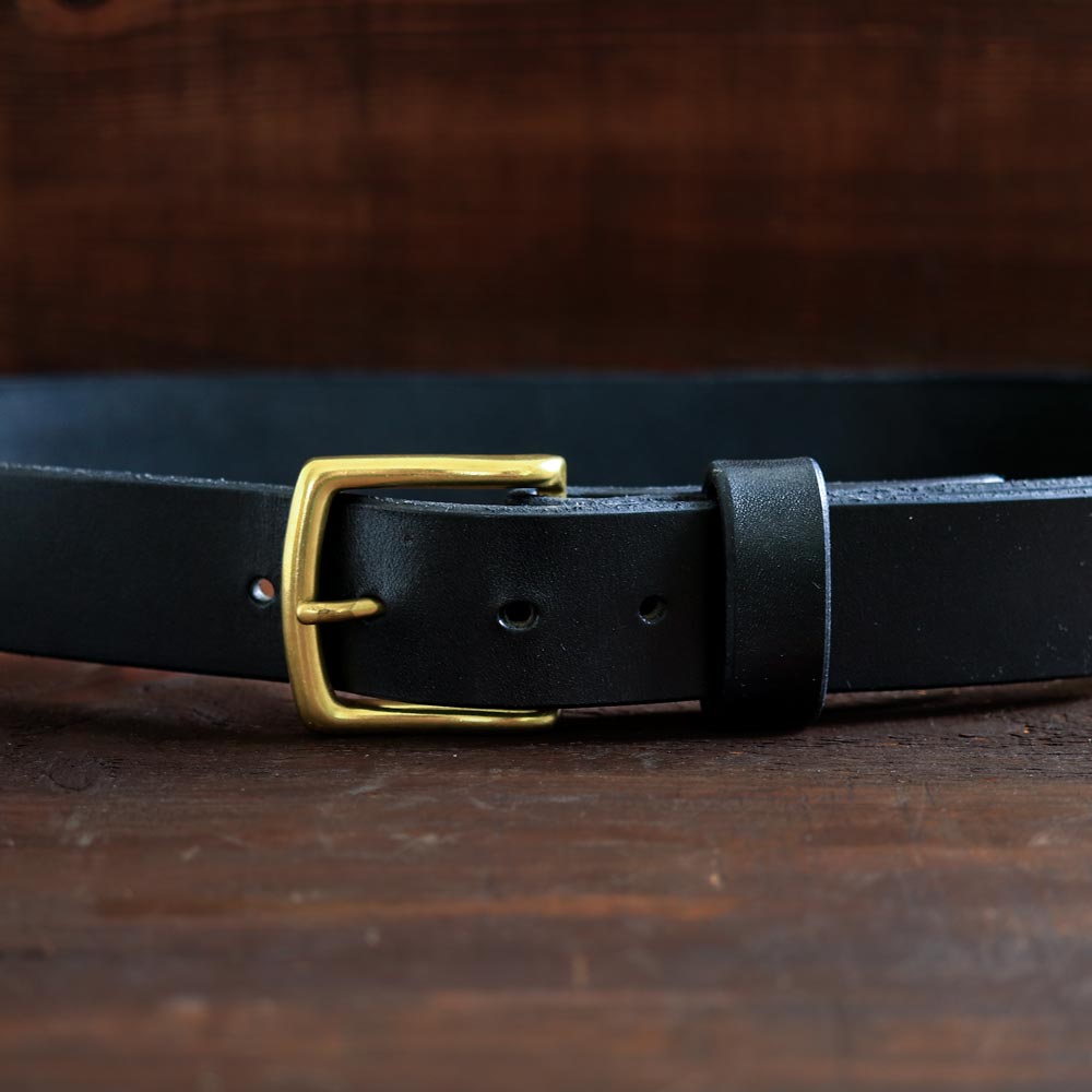 Classic Leather Belt Black - Nordic EDC