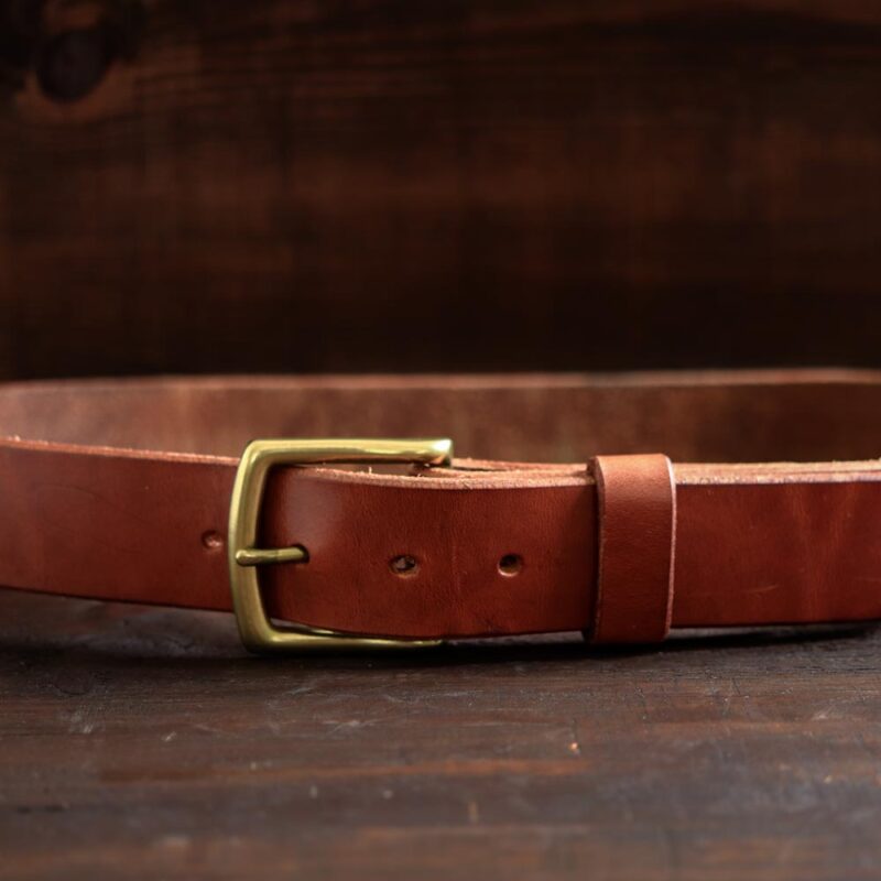 Classic Leather Belt Brown