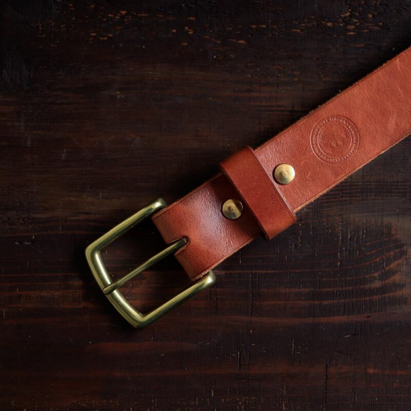 Classic Leather Belt Brown