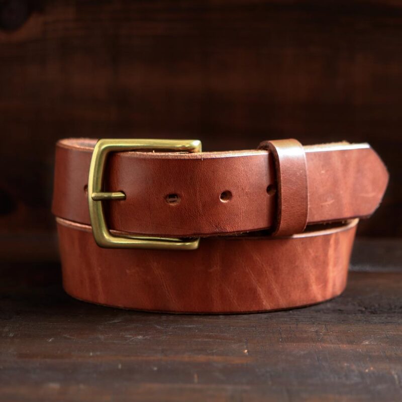 Classic Leather Belt Brown