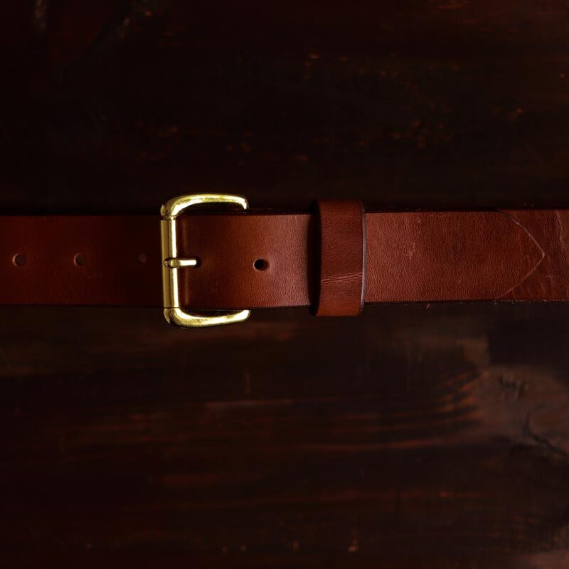 No. 1 - Brown Leather Belt