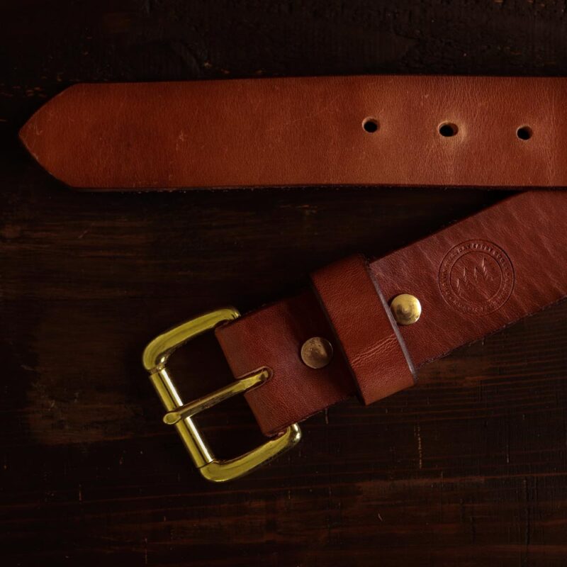 No. 1 - Brown Leather Belt