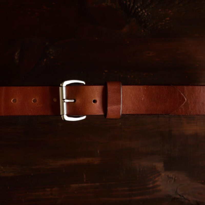 No. 1 - Brown Leather Belt