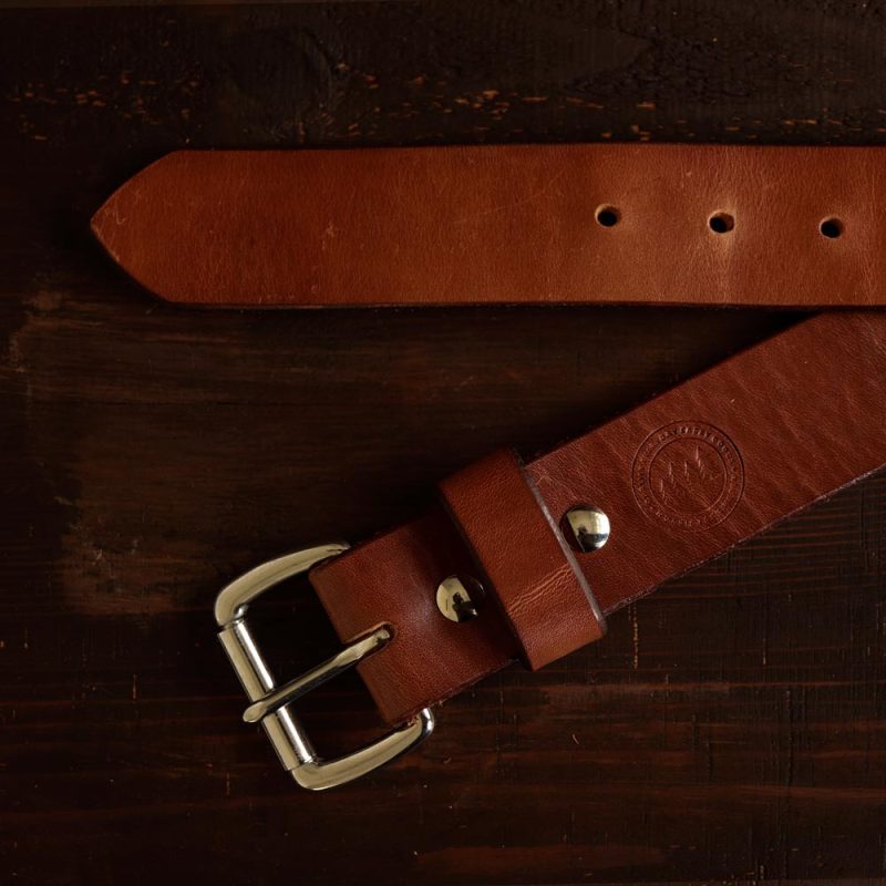 No. 1 - Brown Leather Belt