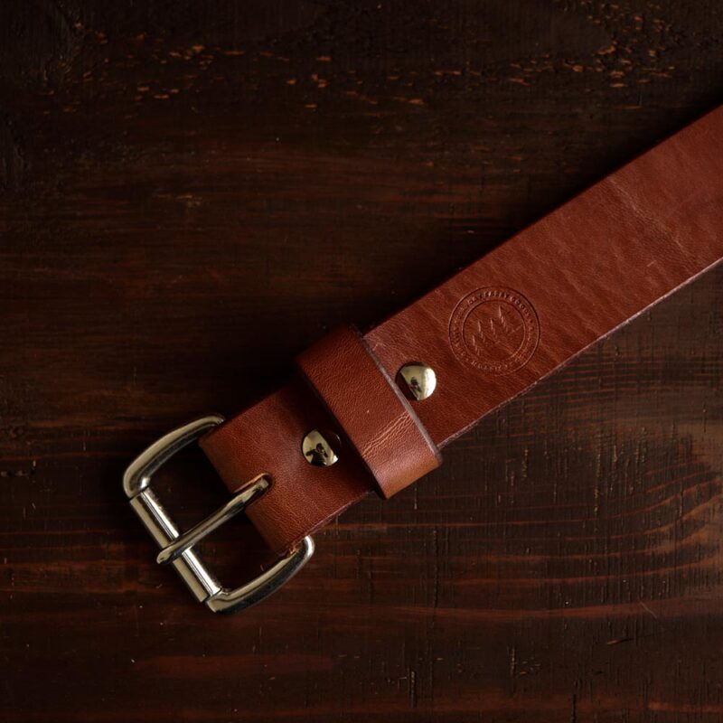 No. 1 - Brown Leather Belt