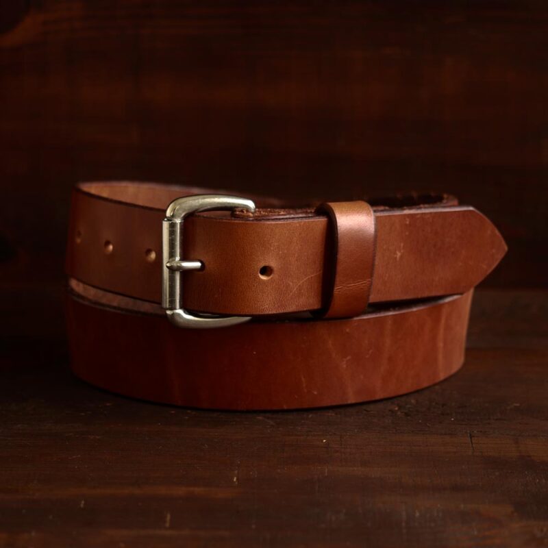 No. 1 - Brown Leather Belt