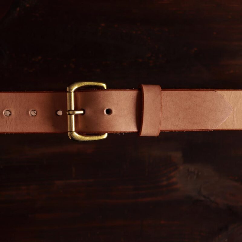 No. 1 - Natural Leather Belt