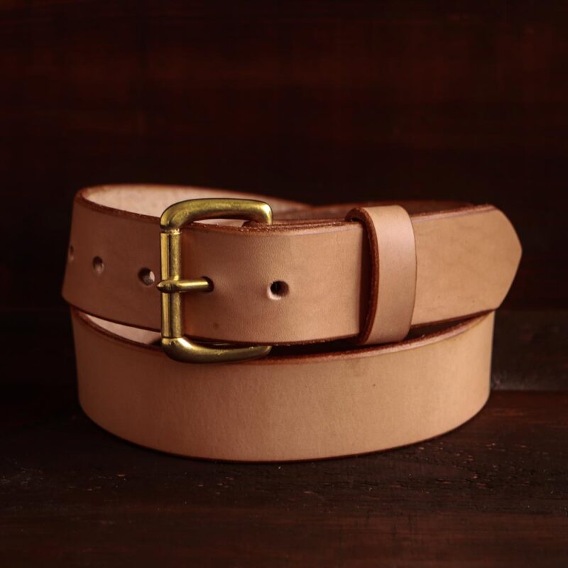 Natural Leather Belt