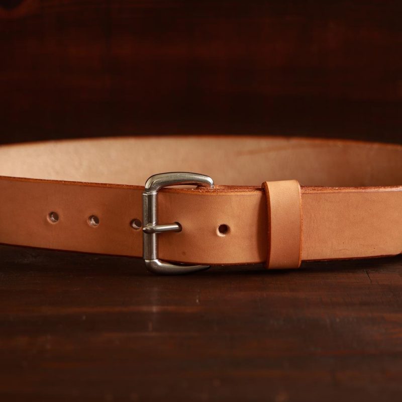 No. 1 - Natural Leather Belt