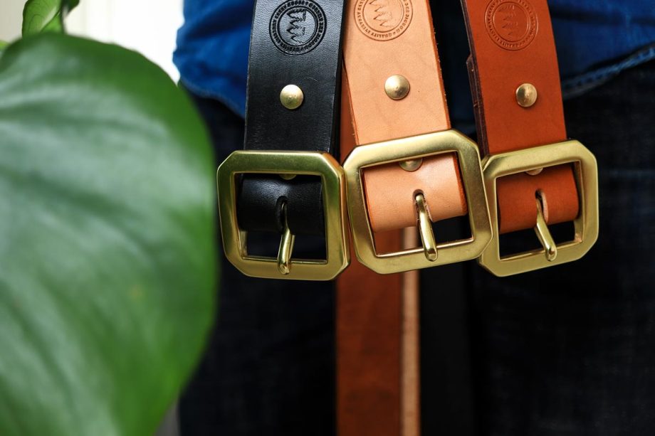 Which leather is best for belts?