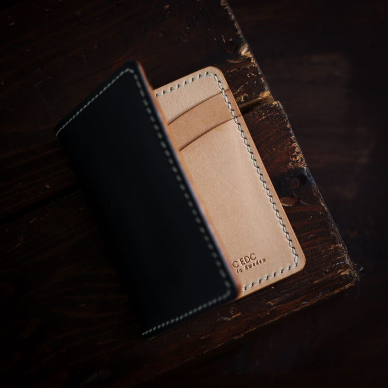 No. 62 Leather Bifold Wallet Black