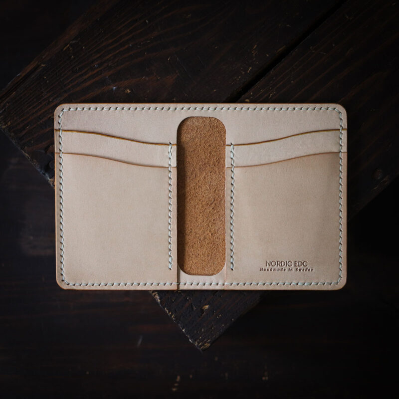 Leather Bifold Wallet Brown