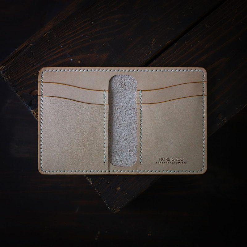 No. 62 Leather Bifold Wallet Natural
