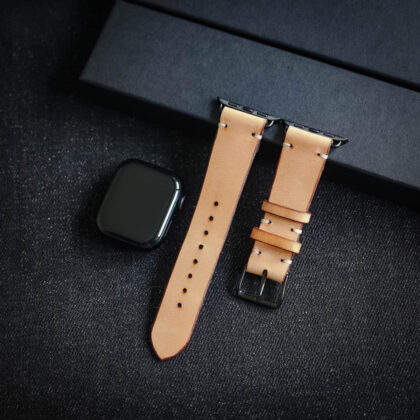 Leather Apple Watch Band Natural
