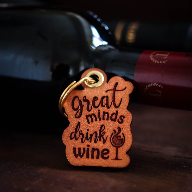 Gift for wine lover - Great minds drink wine