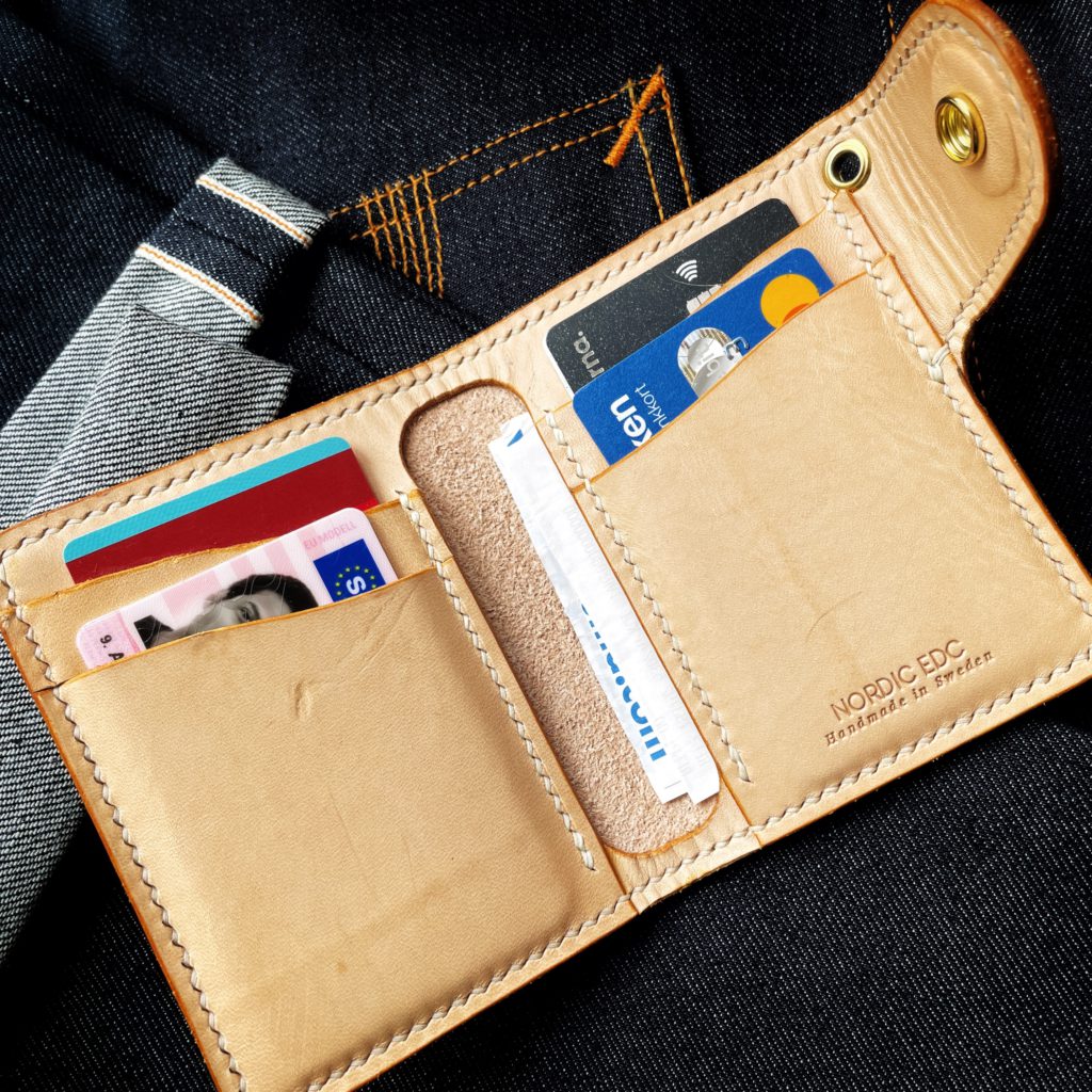 Slim Biker Leather Wallet